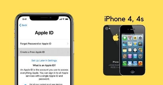Cách lập, tạo tài khoản ID Apple cho iPhone 4, 4s dễ dàng, nhanh chóng
